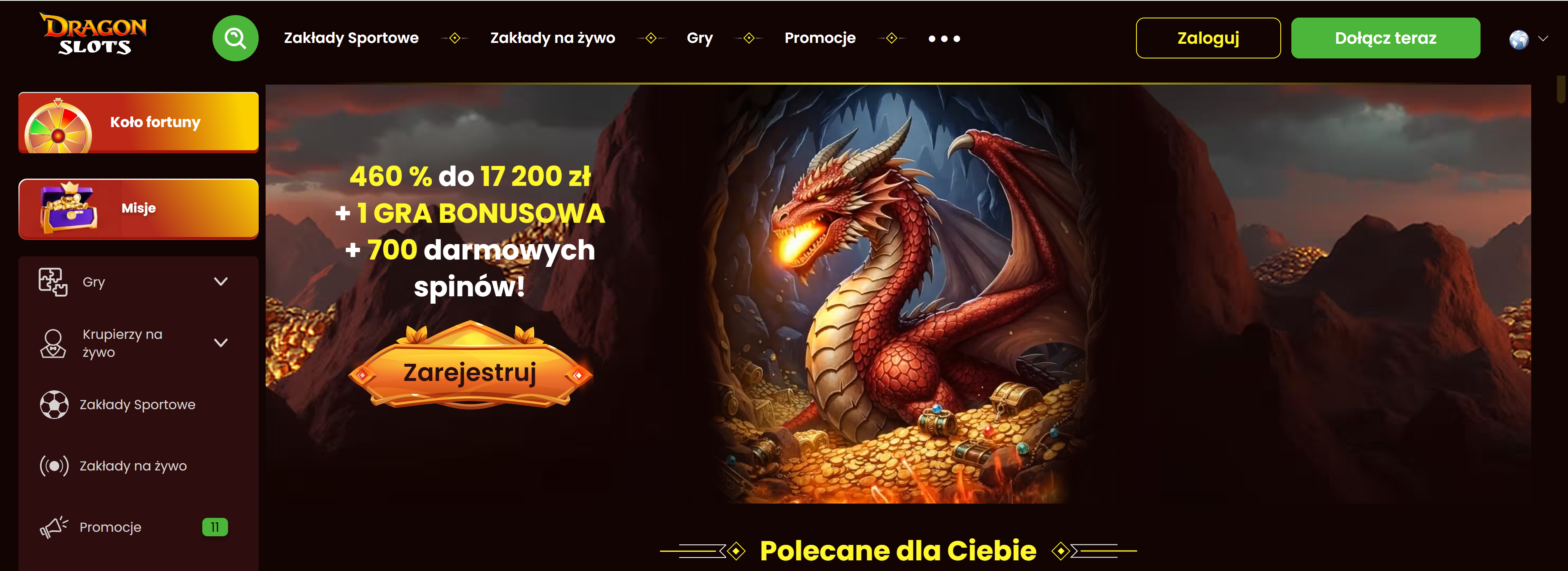 Dragonslot Kasyno
